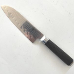 knife with pakkawood handle