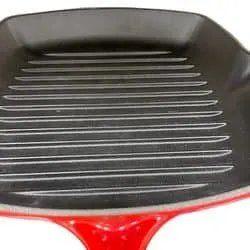 Le Creuset Square Skillet Grill Pan Review 