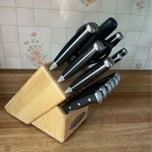 cuisinart knife set block