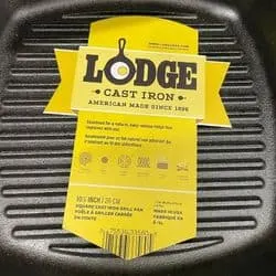 Lodge cast iron pan reviewed